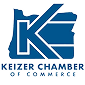 Keizer Chamber of Commerce logo.